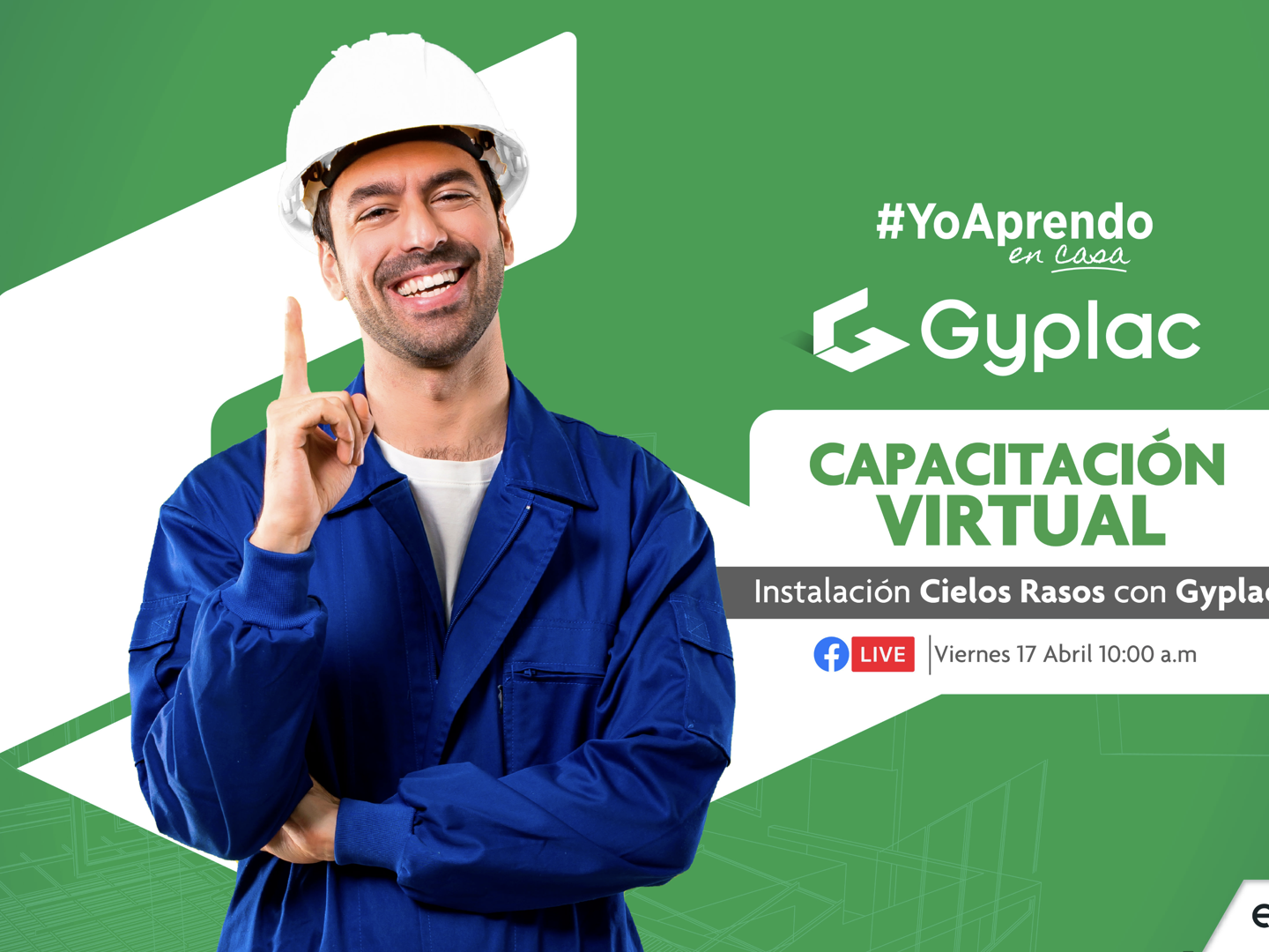 Capacitación Virtual Cielos Rasos Gyplac