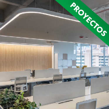 Eficiencia e Innovación en las Oficinas de Tigo Medellín con Soluciones Drywall Gyplac